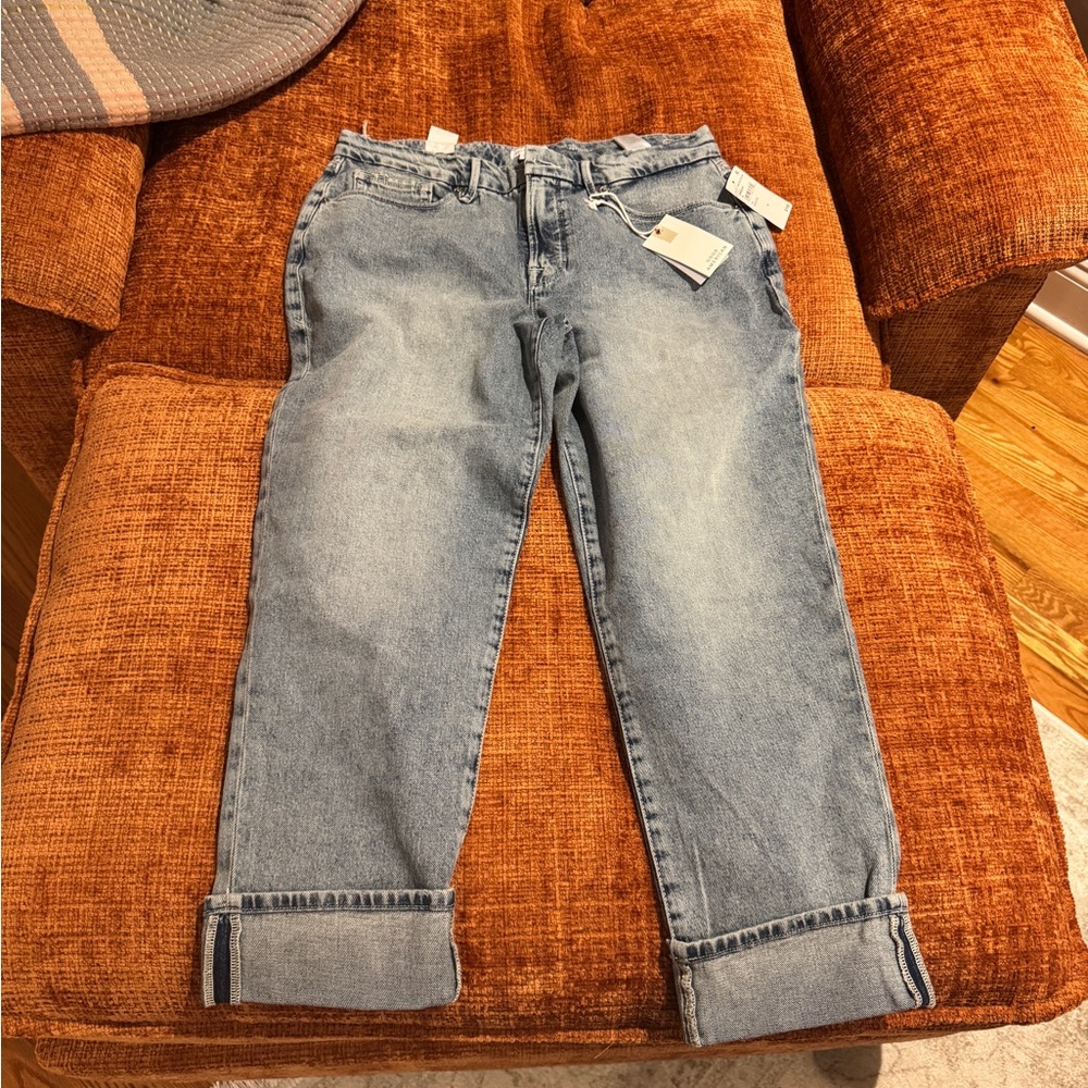 Good American Sky Blue Denim Jeans